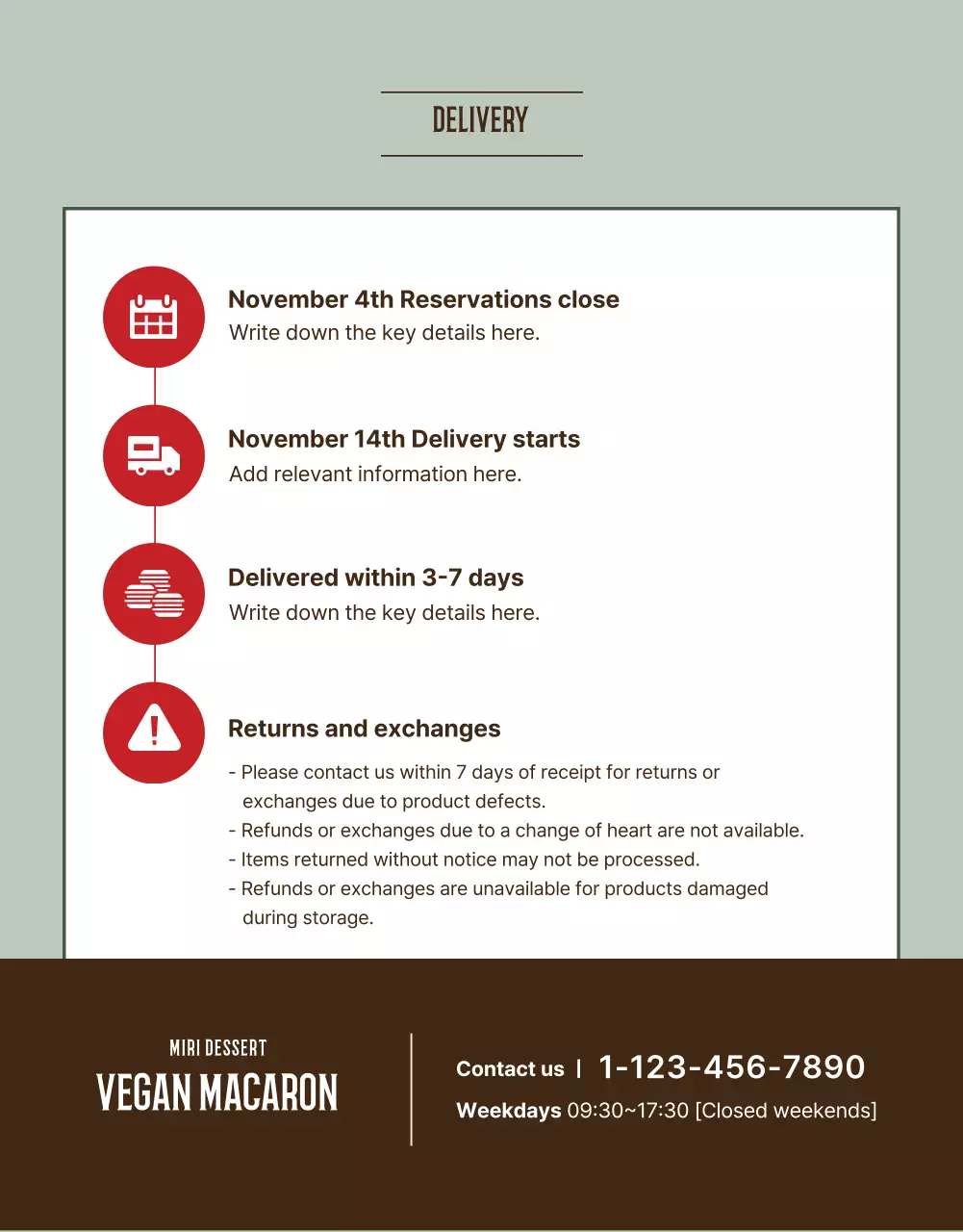 Introducing Mint and Red Vegan Macaron Funding