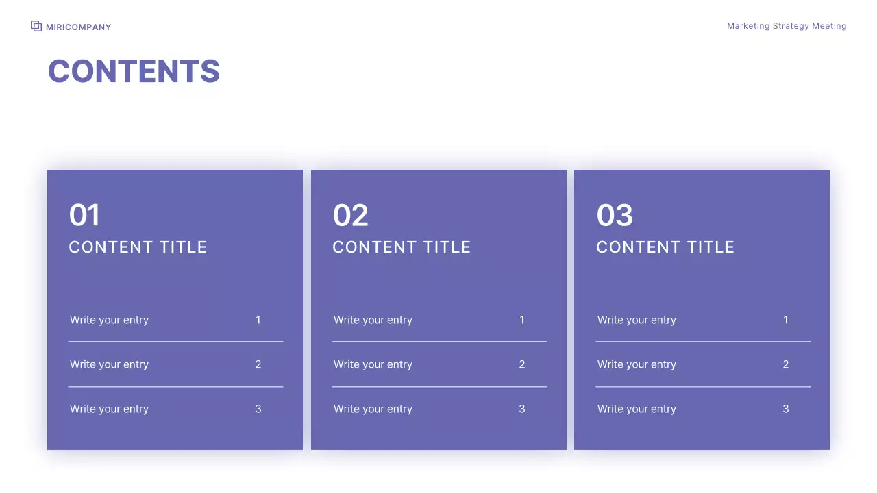 Purple Professional Marketing Workshop Presentation