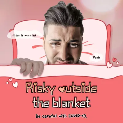 Pink, B-grade bottle-themed greeting MMS with a pink color scheme