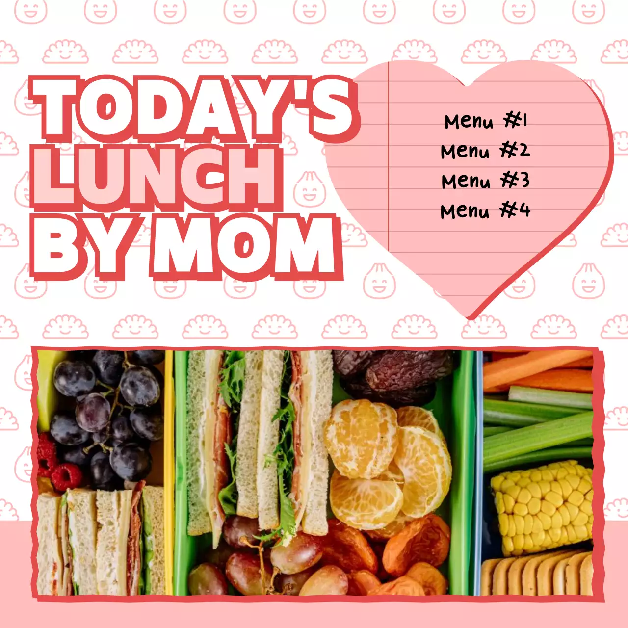 Pink and White Lunchbox Meals for Kids post