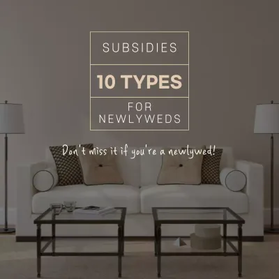 Beige Modern Subsidies Announcement Social Media Post