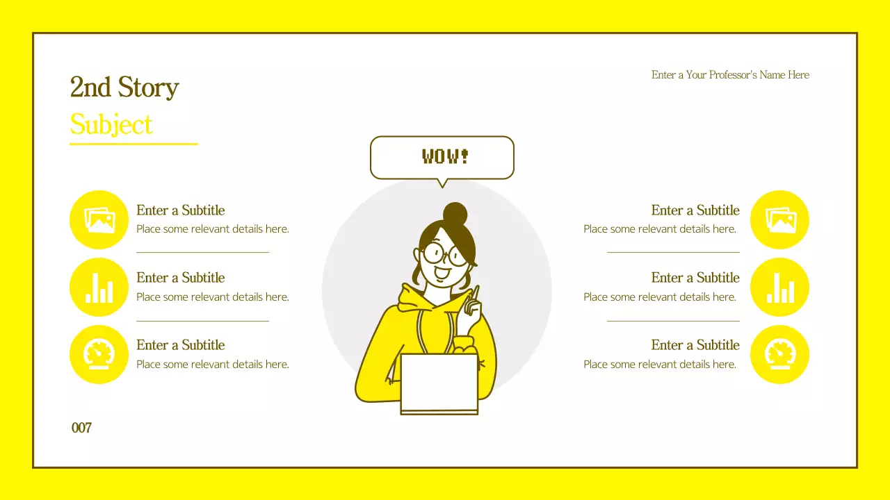 Clean character illustration tutorial in yellow and brown