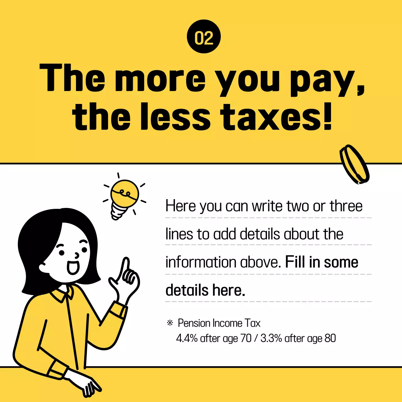 Yellow Simple Finance Guide Instagram Carousel