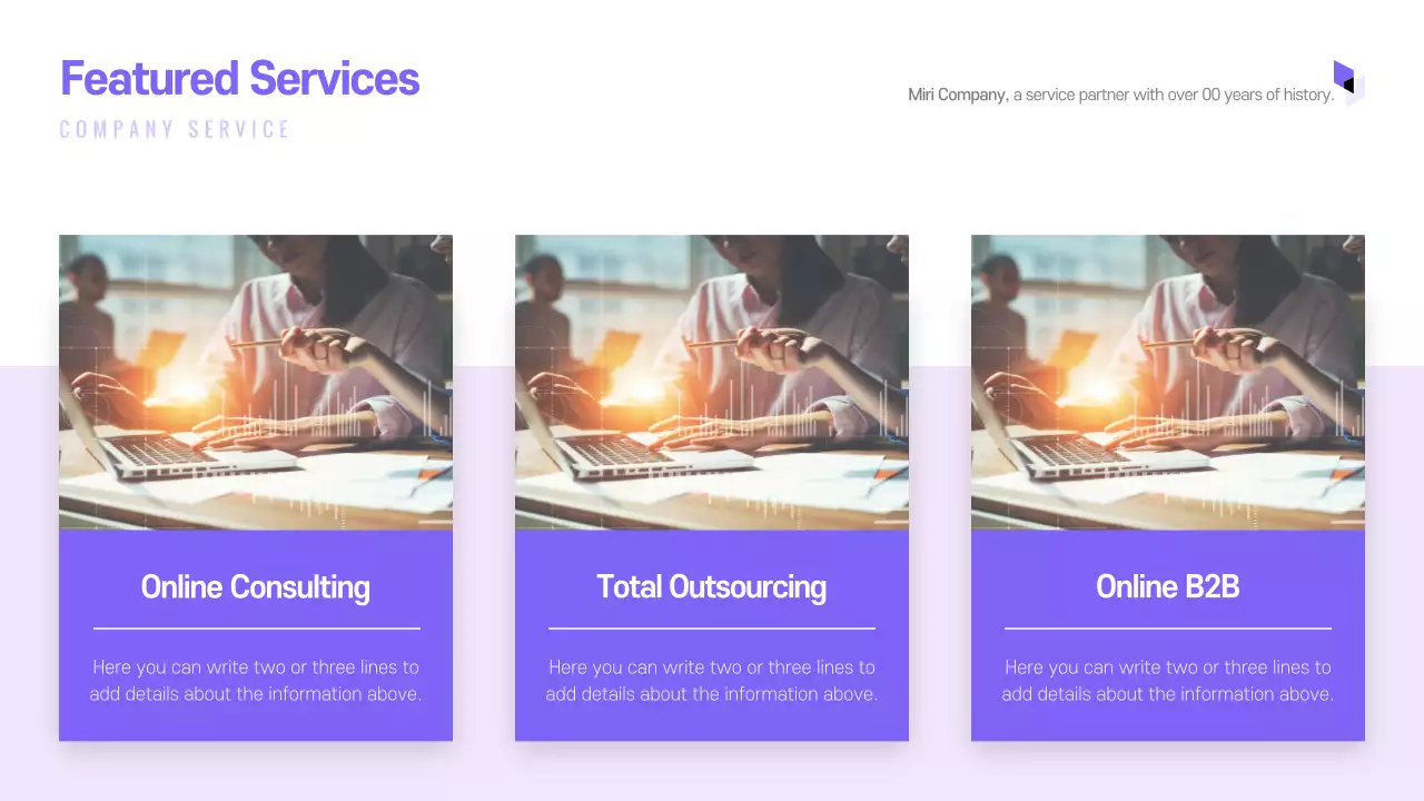 Purple Modern Business Presentation