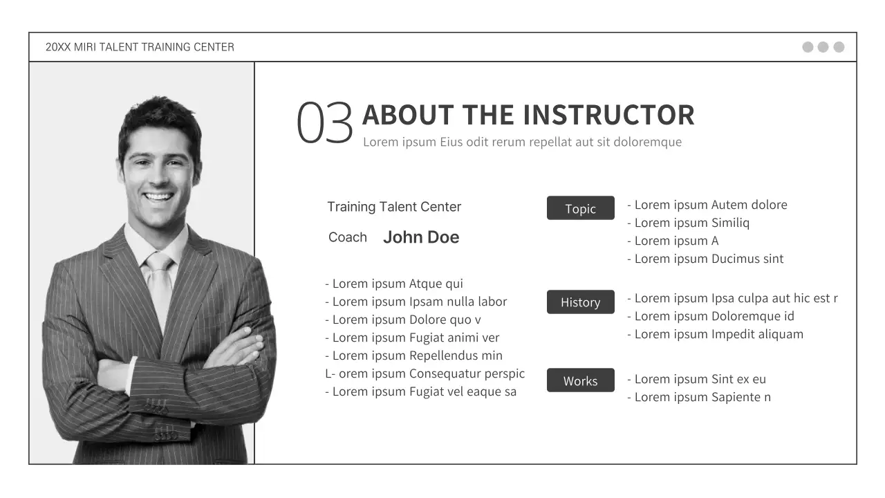 Grayton's corporate customized training program proposal business proposal PPT