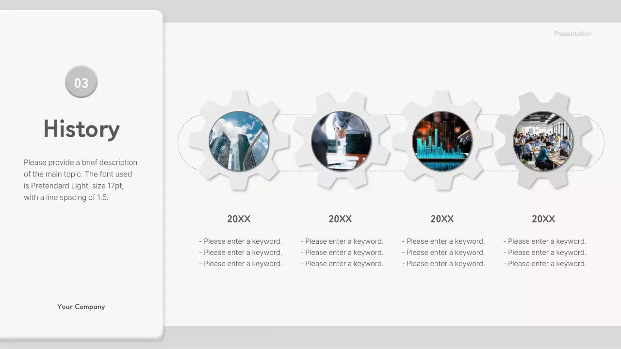 Grey Minimal Business Plan Presentation