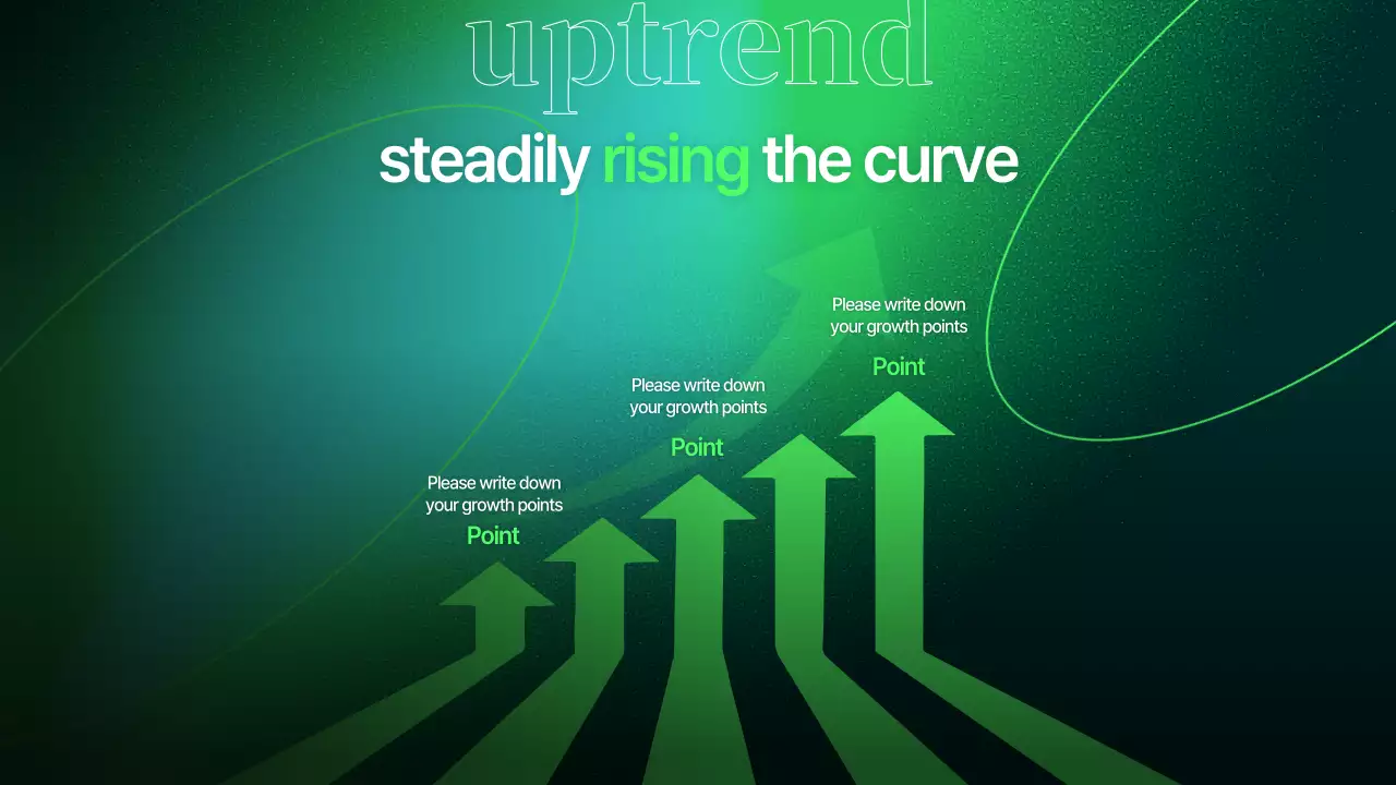 그린 모던 비즈니스 프레젠테이션
