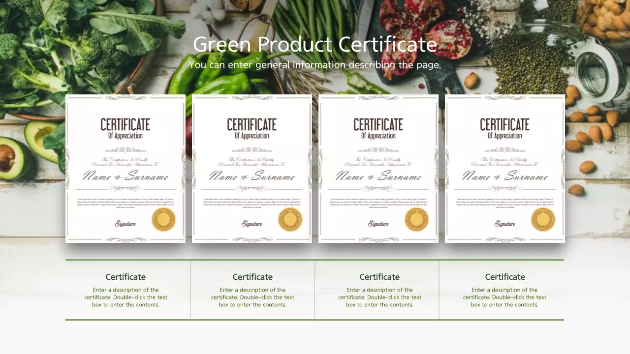 Green Modern Eco Products Presentation