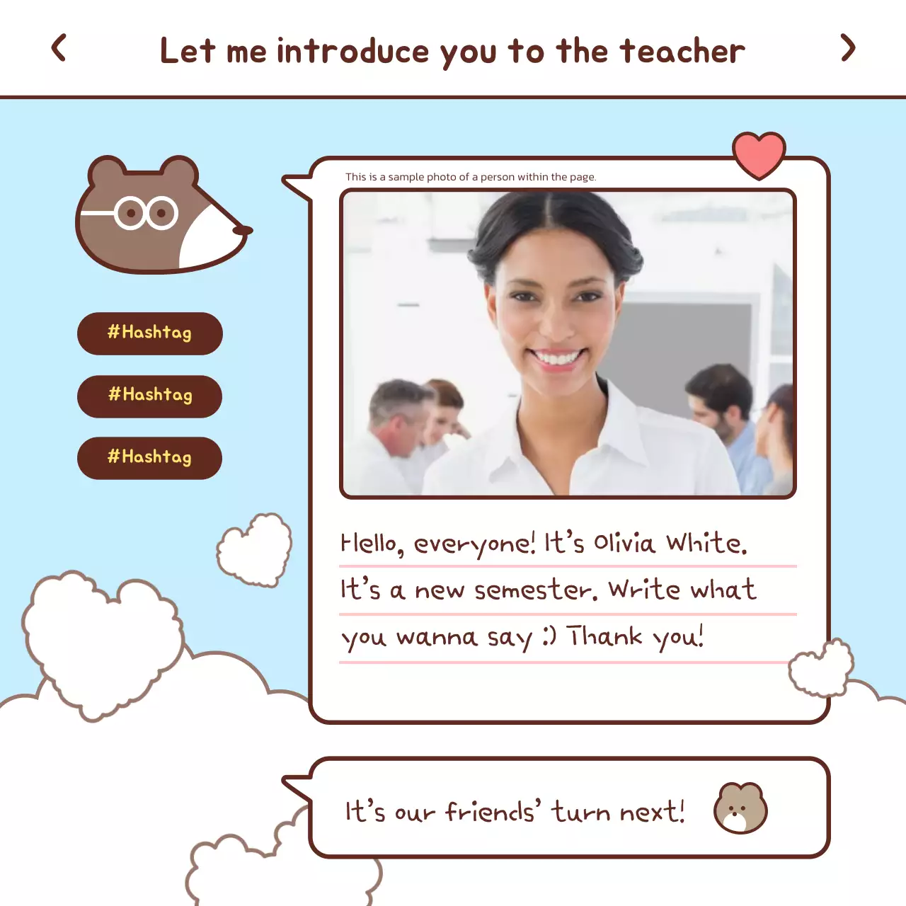 Projeto de primeiro contacto com um conceito de mensageiro em pastel