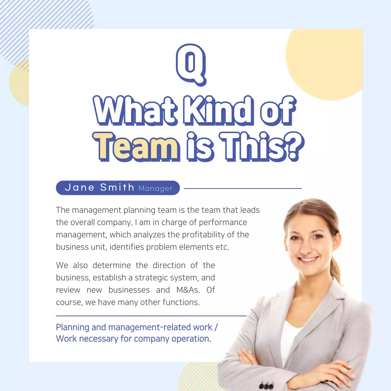 Blue Modern Employee Recruitment Guide Instagram Carousel