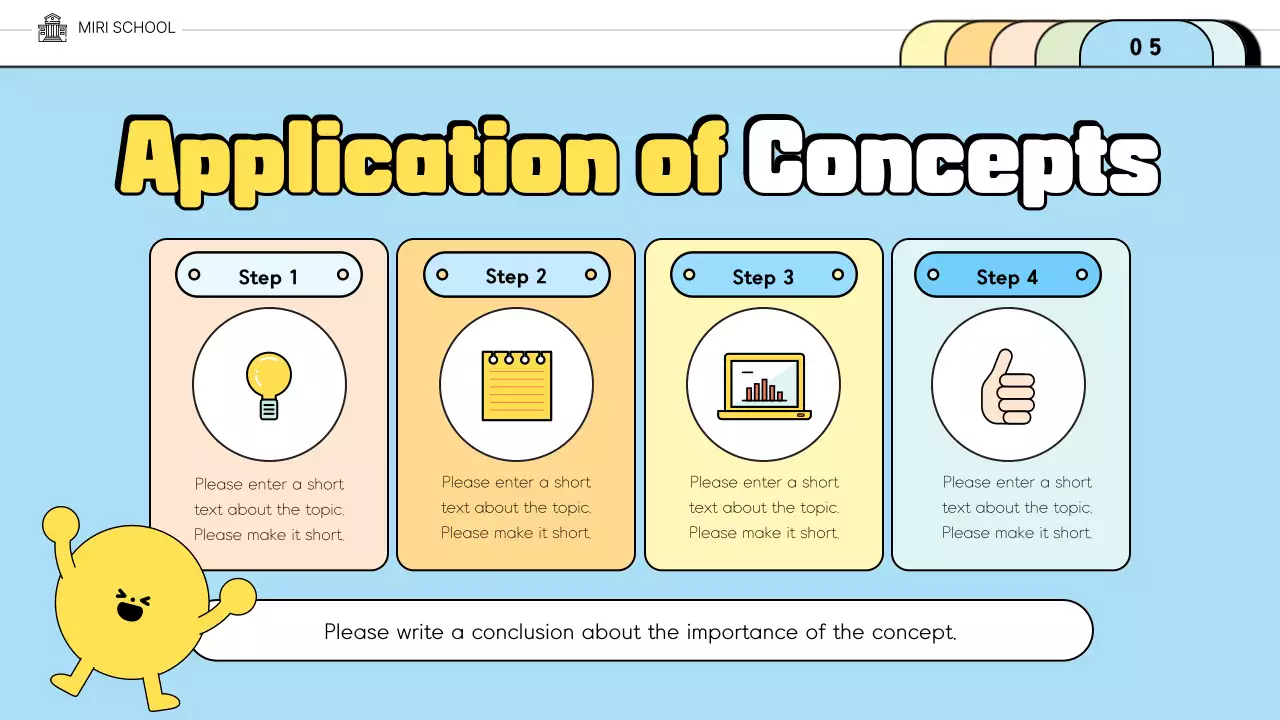 Yellow Playful Education Presentation
