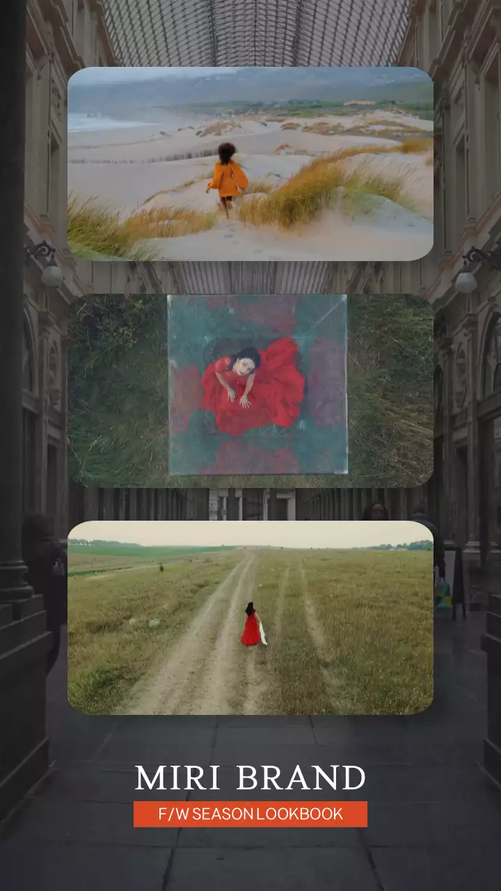 녹색의 자연주의 브랜드 모델 홍보 영상 소개