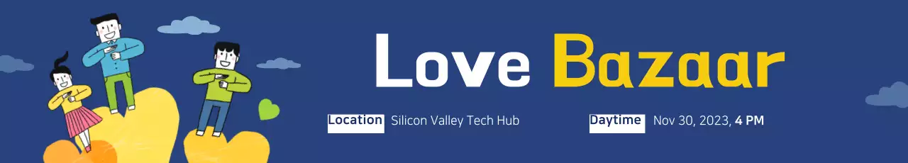 Banner de anúncio do evento Blue Comic