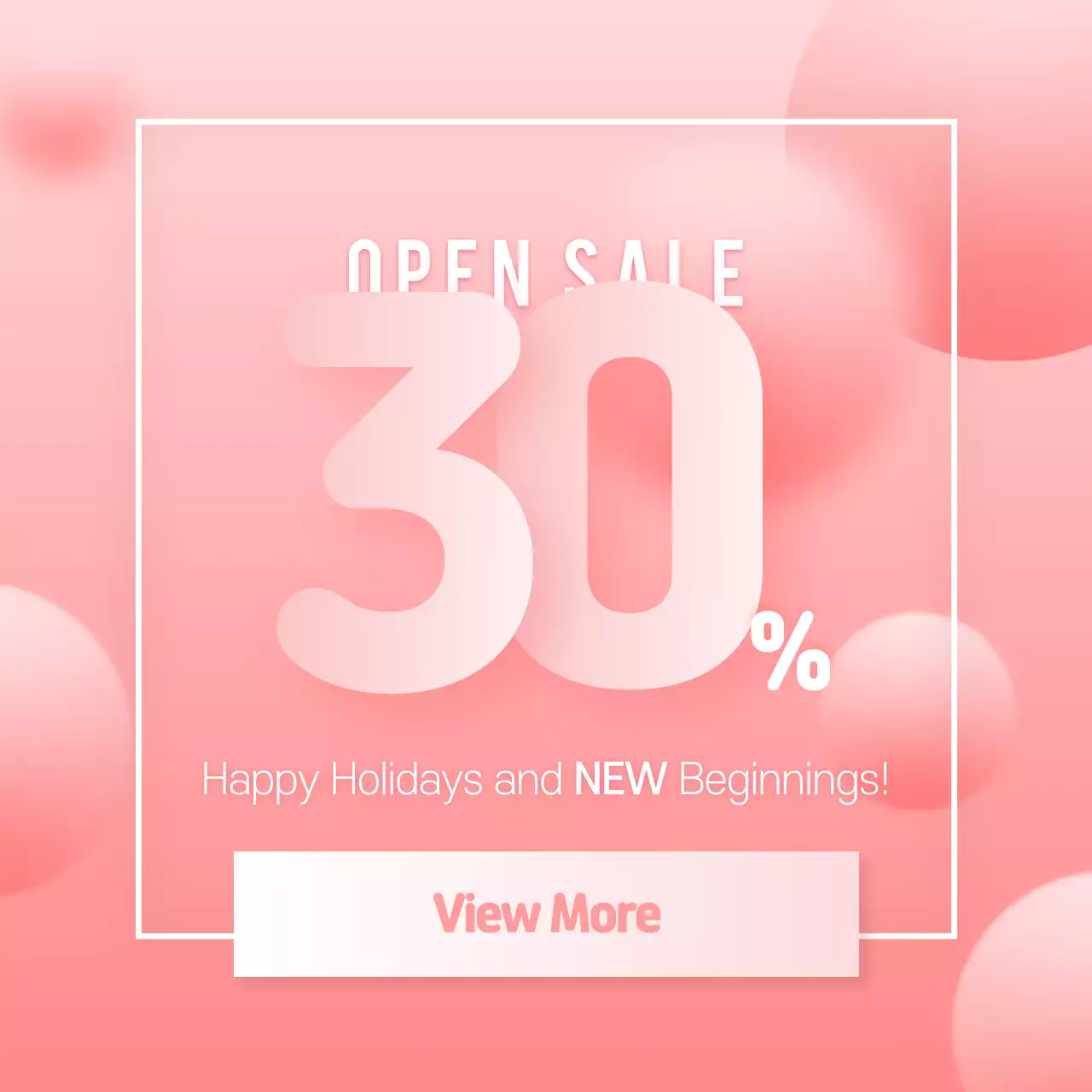 Pink Trendy Sale Promotion Instagram Post