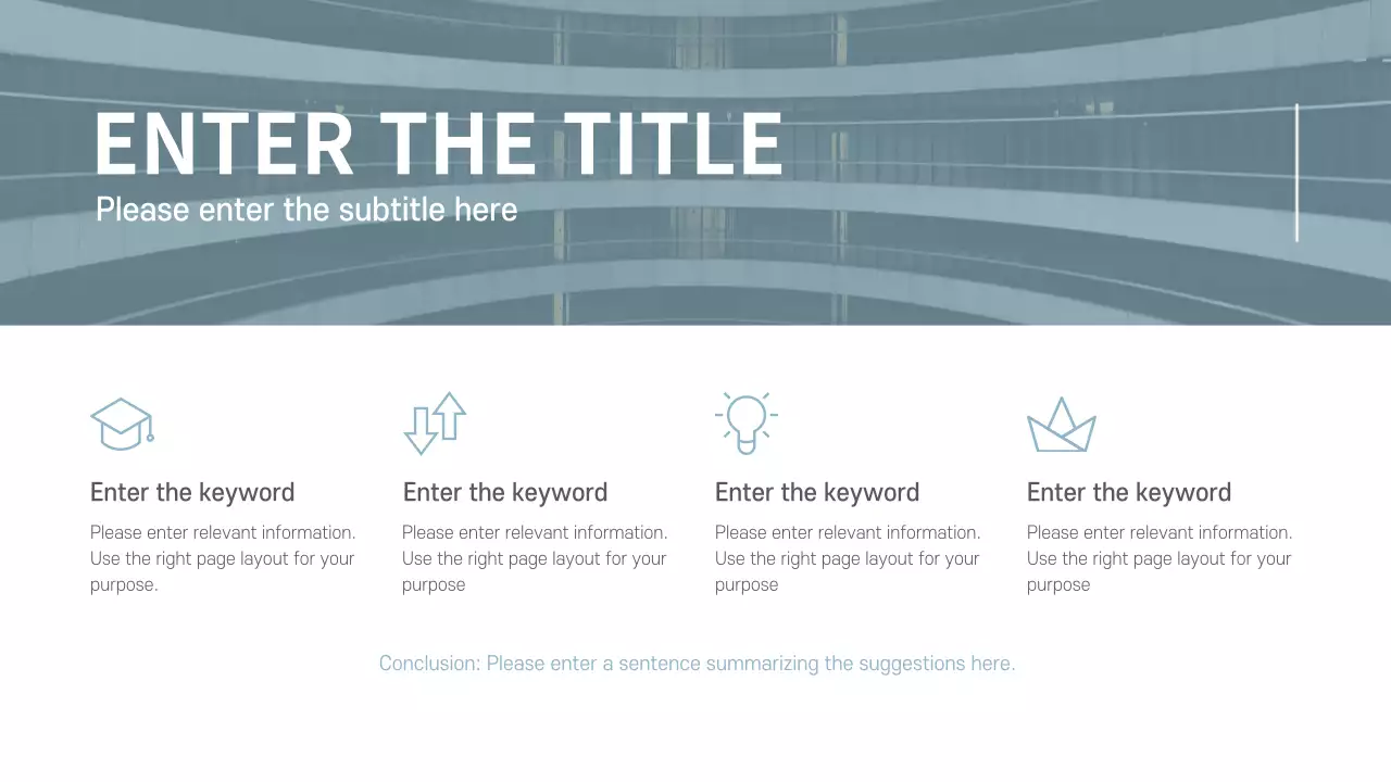 Blue Modern Project Guide Presentation