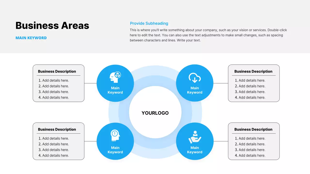 Blue Professional Business Report Presentation