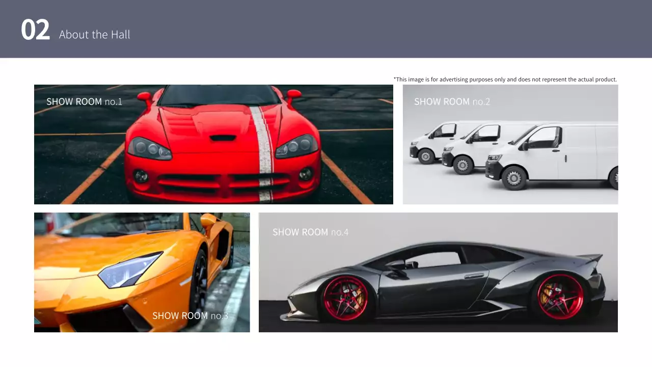 Automobile Exhibition Plan Template