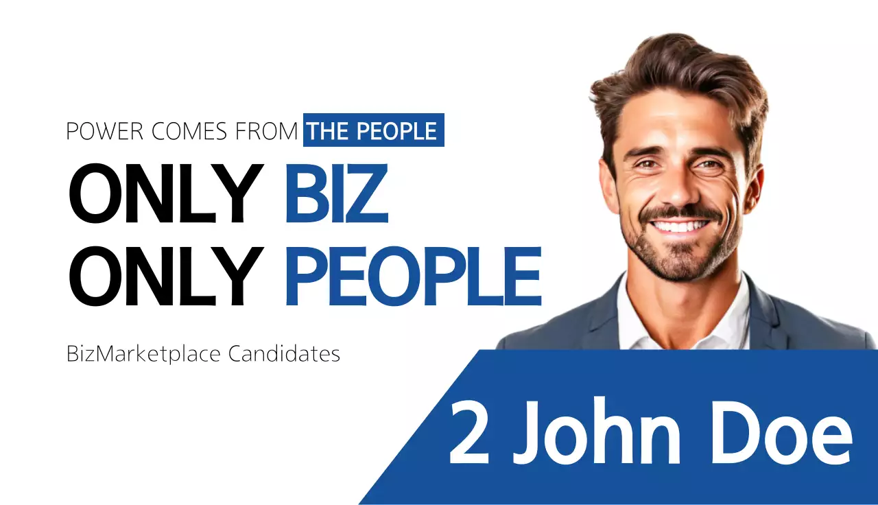 Blue Professional Business Card