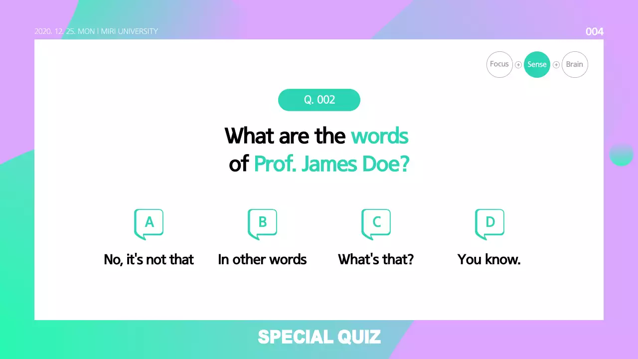 Purple Modern University Guide Presentation