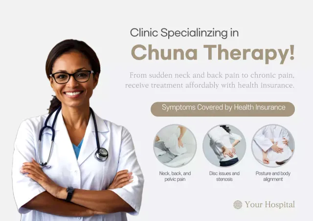 White Professional Therapy Promotion Poster