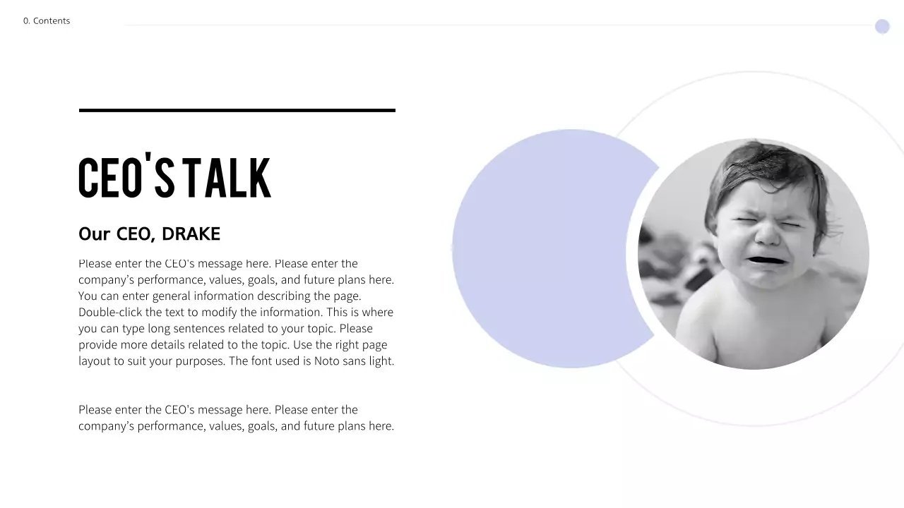 Blue Minimal Guide Presentation