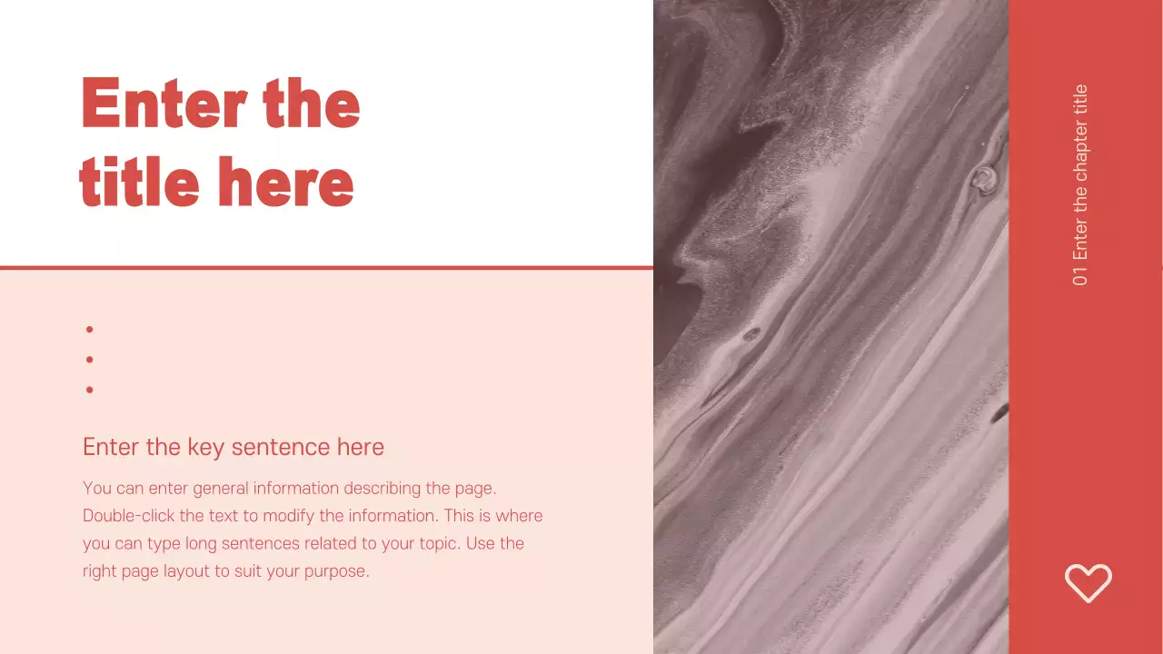 Red Simple Template Presentation