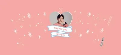 Pink cute celebrity merchandise paper cups