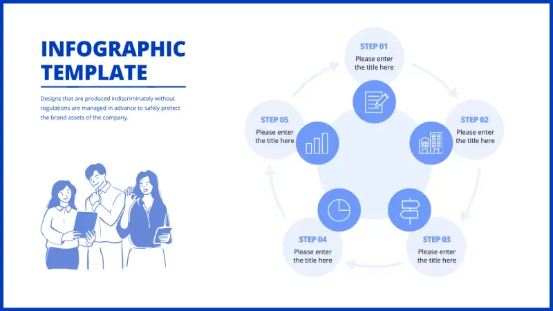 Langkah 5 dari Peta Jalan Infografis Bisnis Bluetone