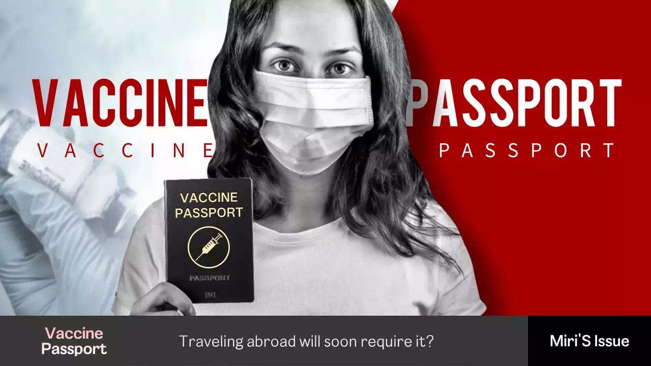 Red Modern Vaccine Announcement YouTube Thumbnail