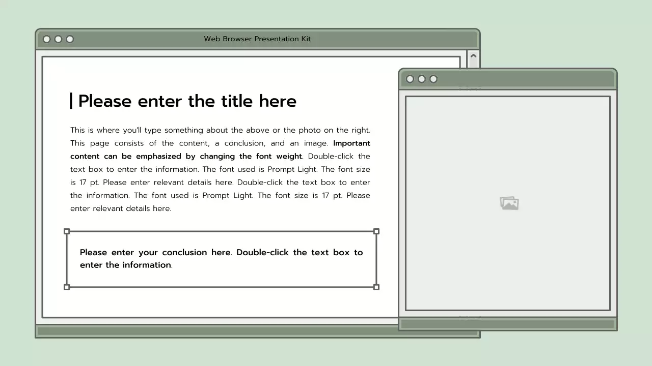 Grey Minimal Web Guide Presentation