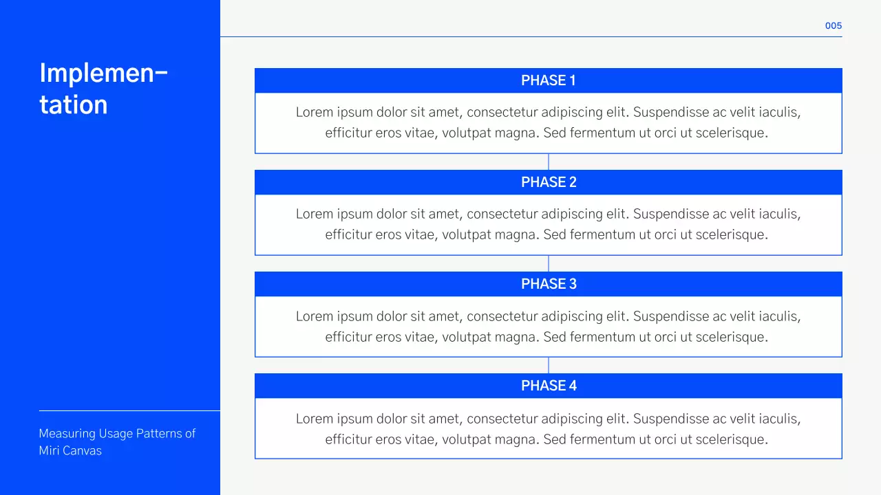 A clean college thesis theme in blue and gray
