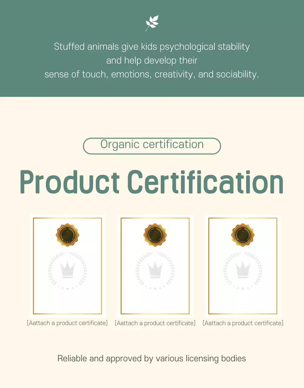 Boneka lampiran organik