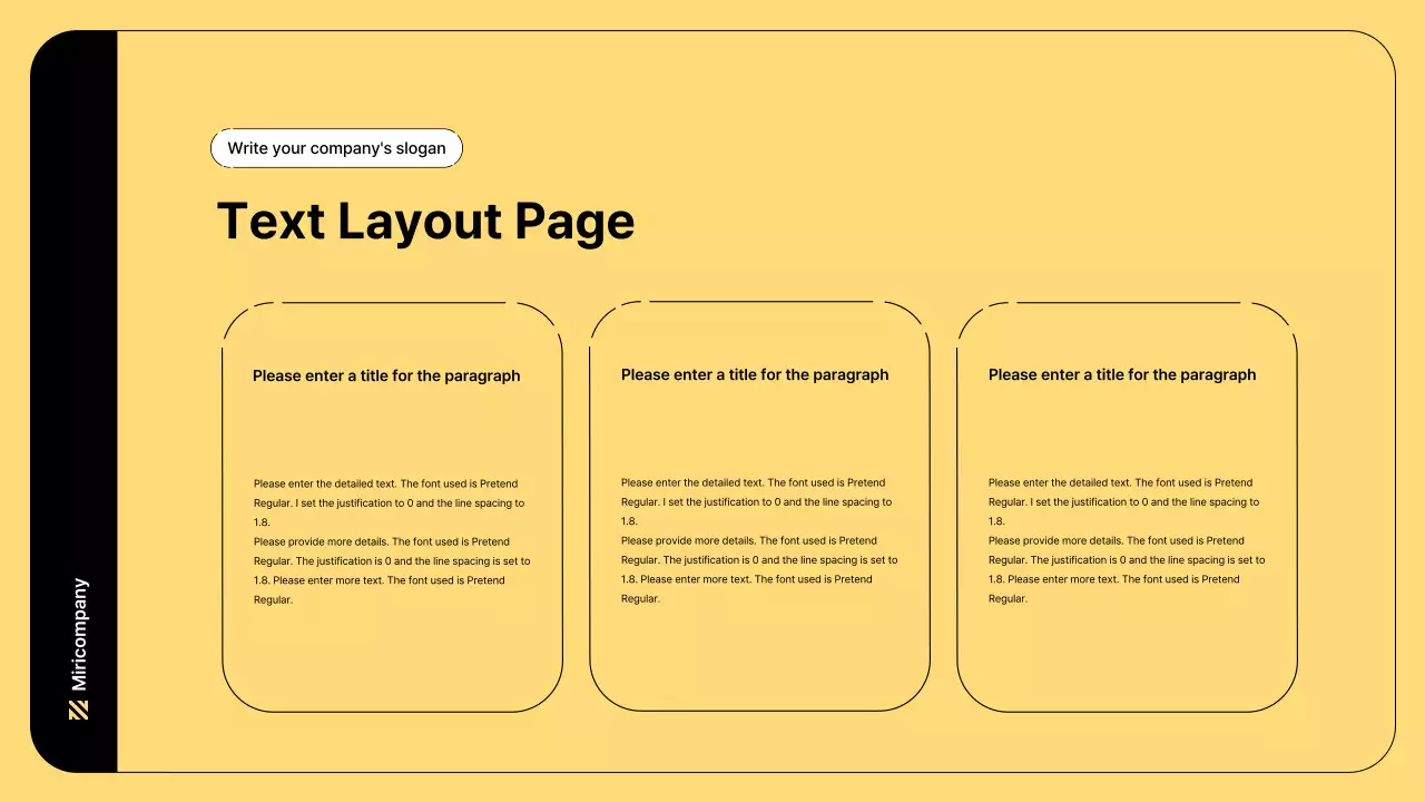 Yellow Modern Business Plan Presentation