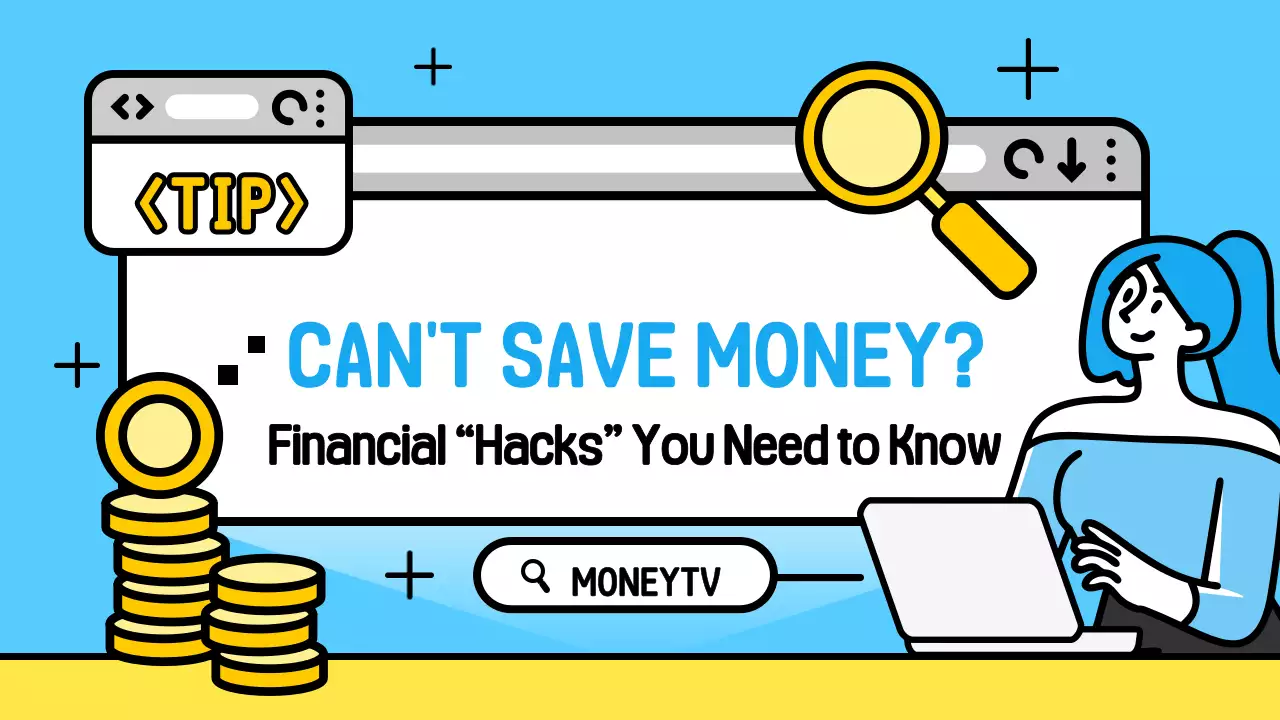 Blue Trendy Finance Guide YouTube Thumbnail