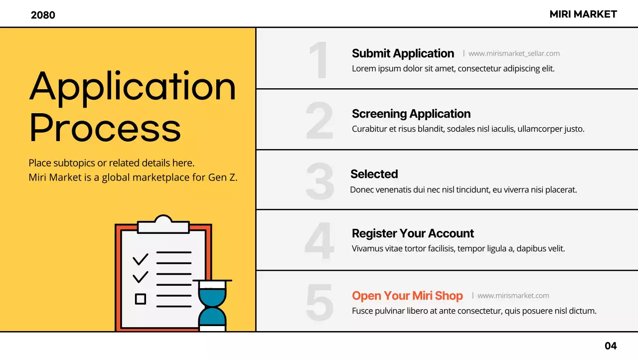 A guide to getting into the market with colorful shapes