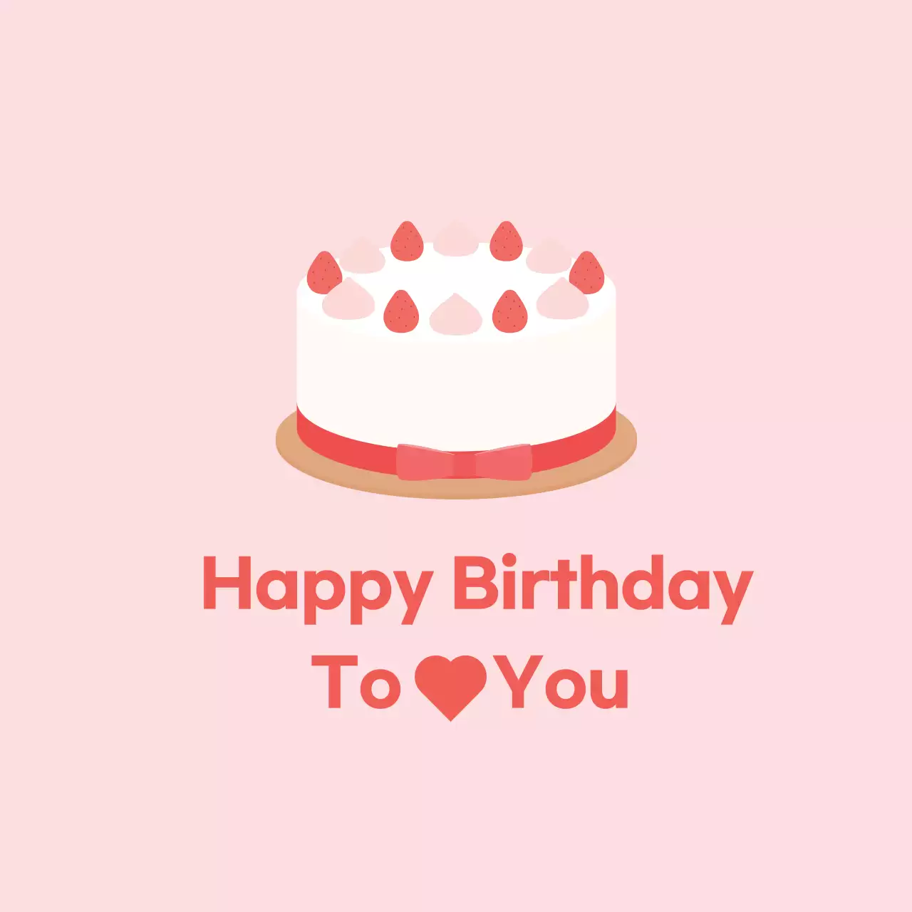 Ilustração cor-de-rosa de uma promoção de bolo de café