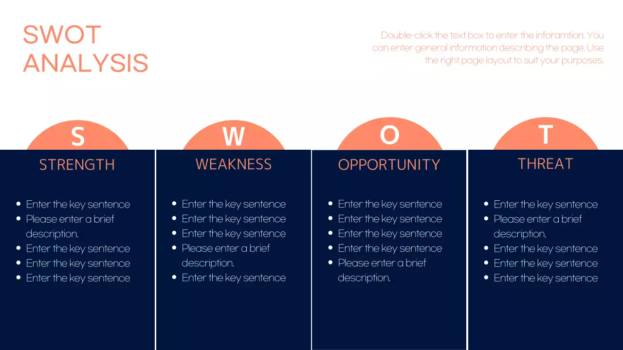 Navy Professional Business Plan Document Presentation