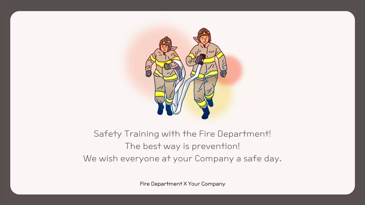 Grey Modern Fire Safety Guide Presentation