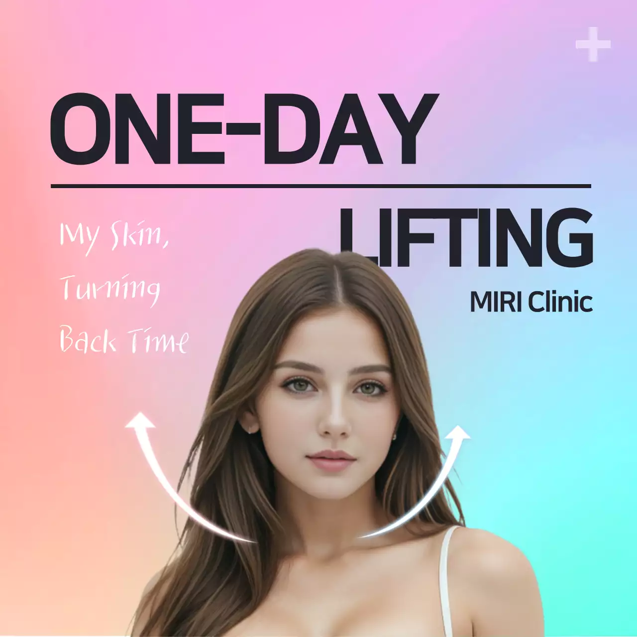 Rainbow Modern Skincare Promotion Instagram Post