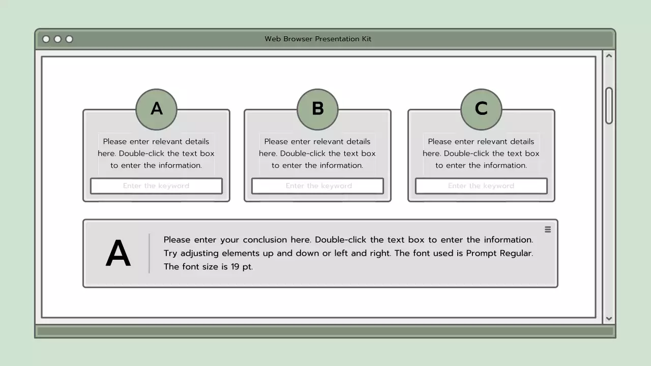 Grey Minimal Web Guide Presentation