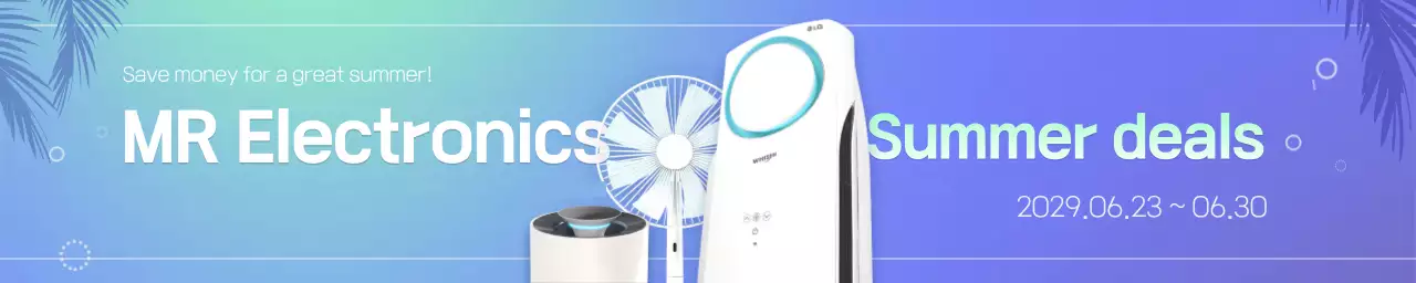 Blue Modern Electronics Promotion Banner