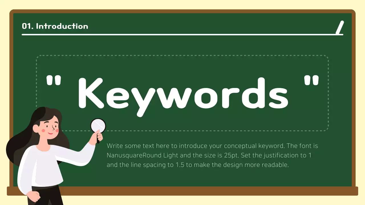 Green Simple Education Guide Presentation