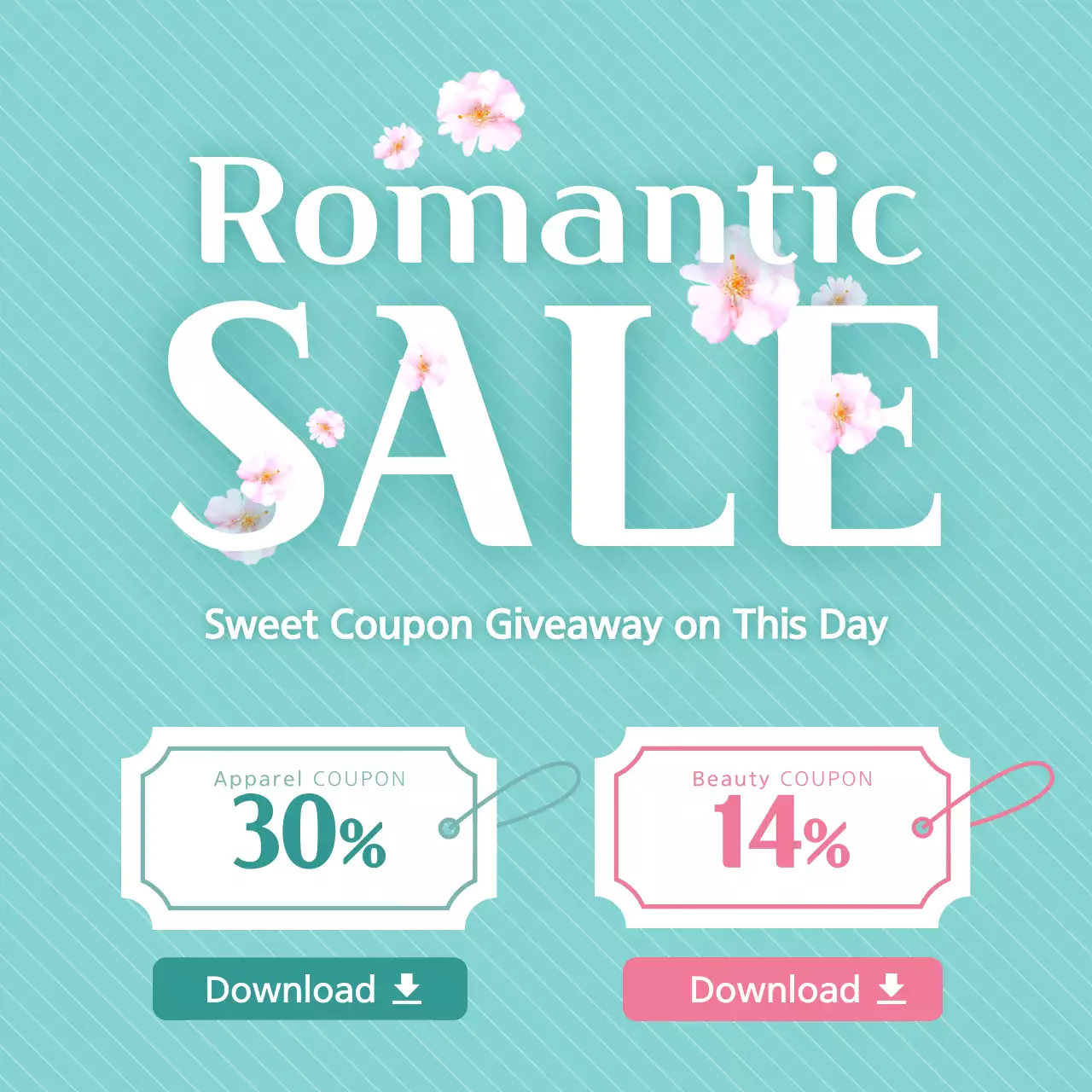 Teal Elegant Sale Promotion Instagram Post