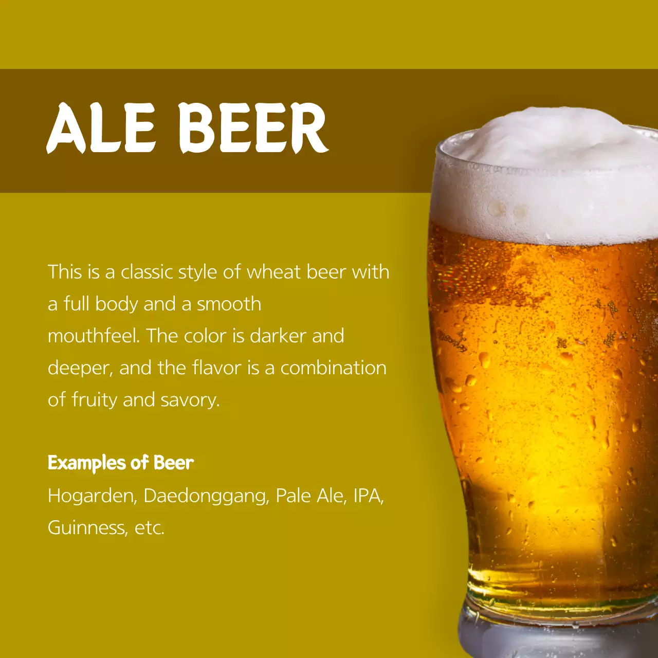 Blue Retro Beer Promotion Instagram Carousel