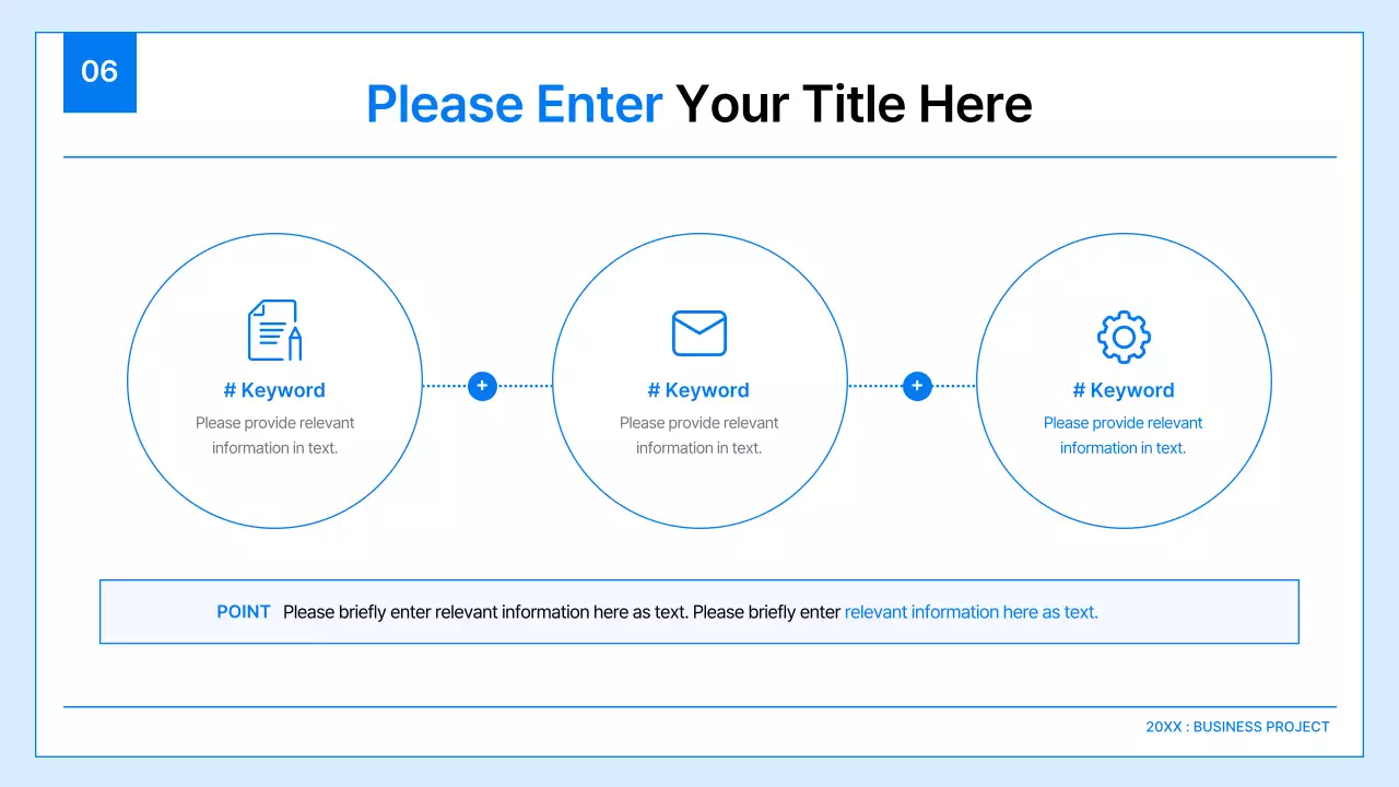 Blue Minimal Business Guide Presentation