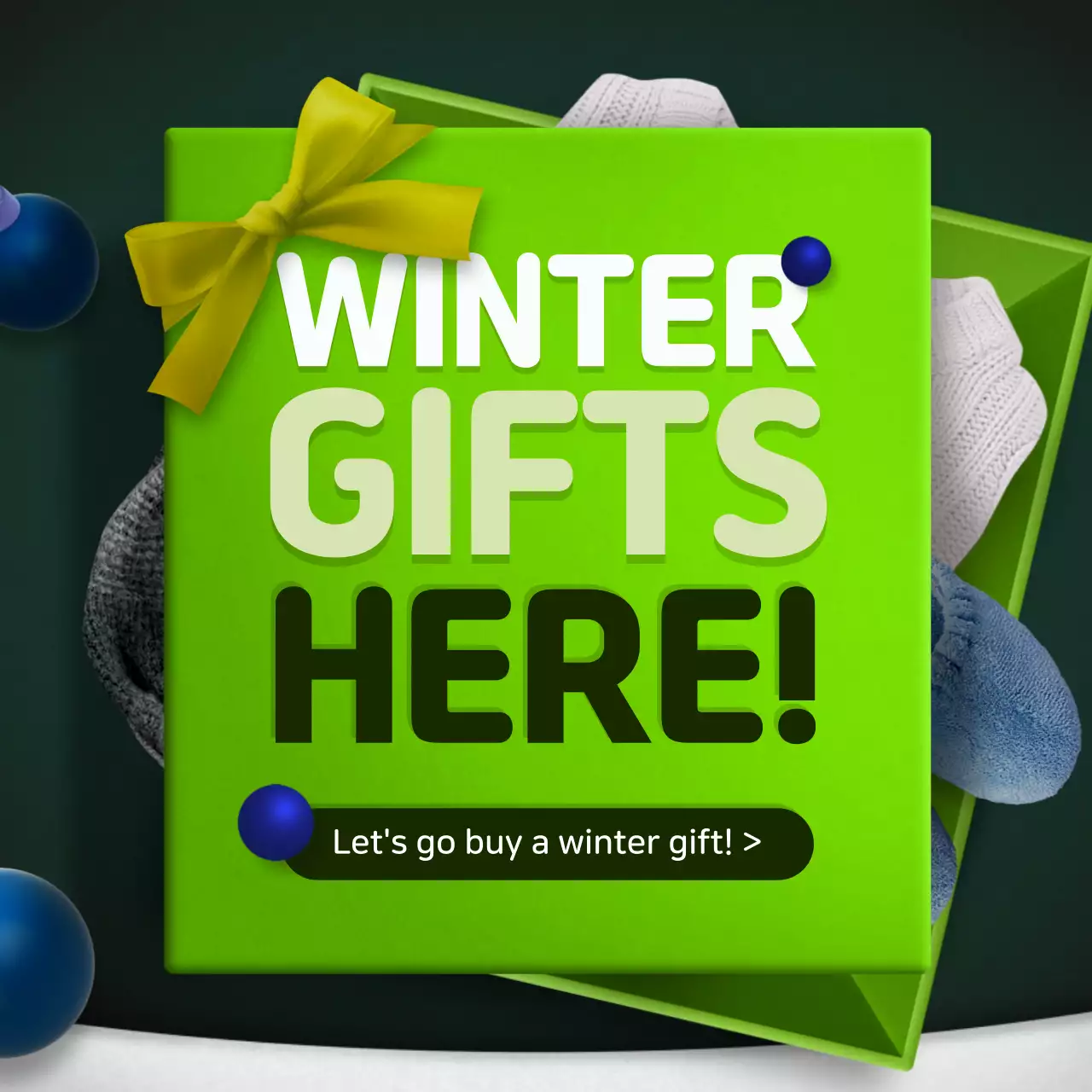 Red Festive Christmas Promotion Social Media Post