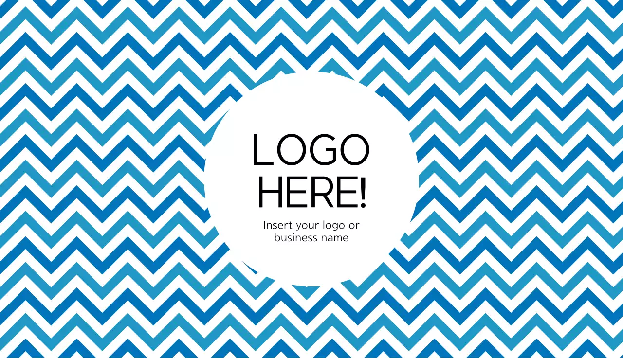 Blue Modern Business Card