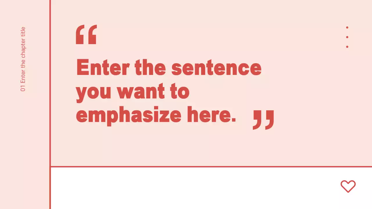 Red Simple Template Presentation