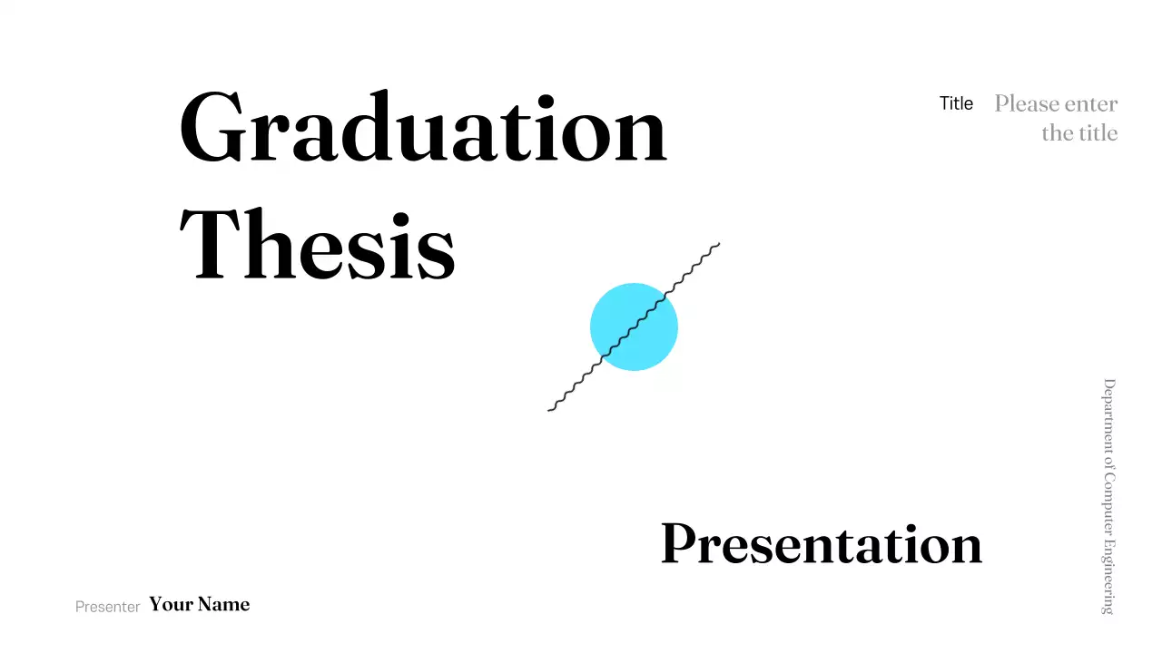Blue Modern Thesis Presentation