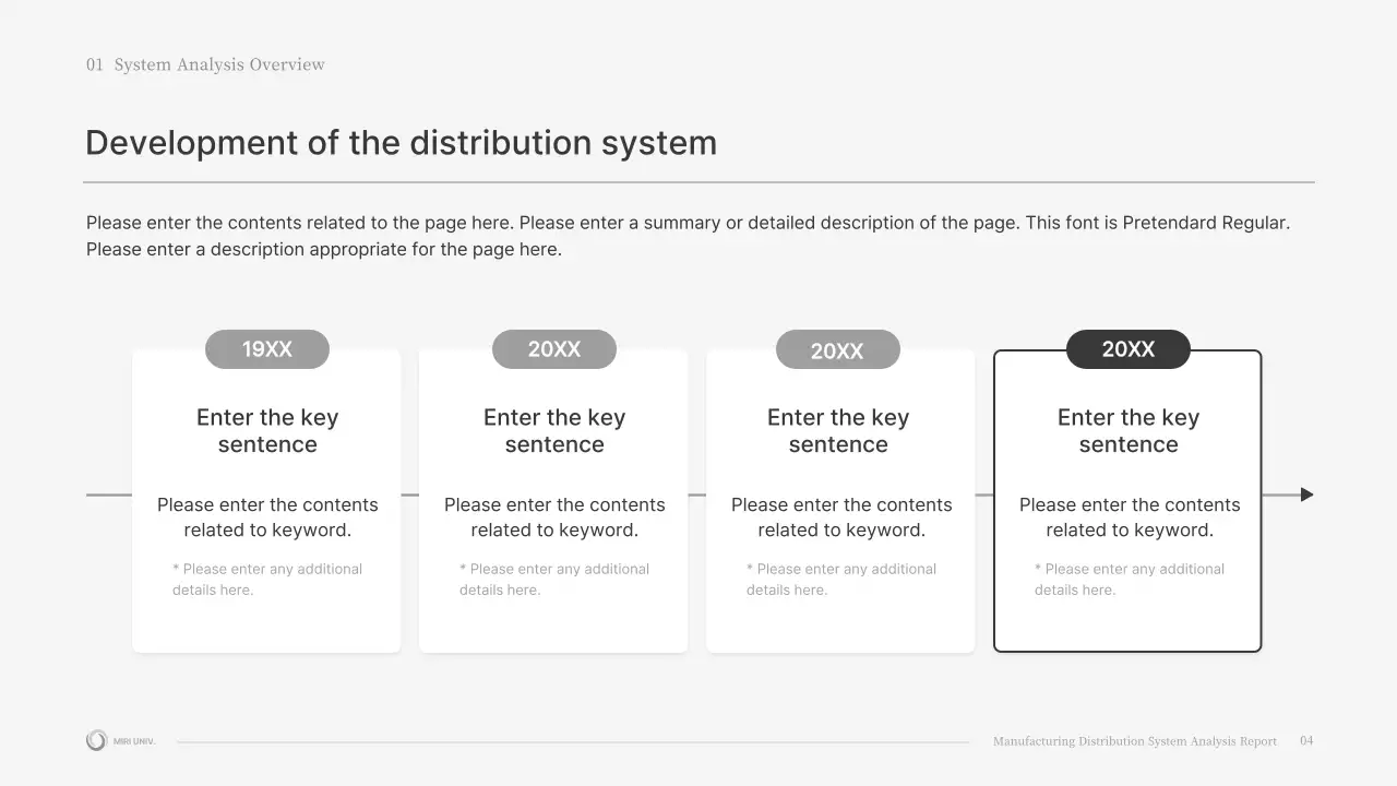 Grey Professional Manufacturing Report Presentation